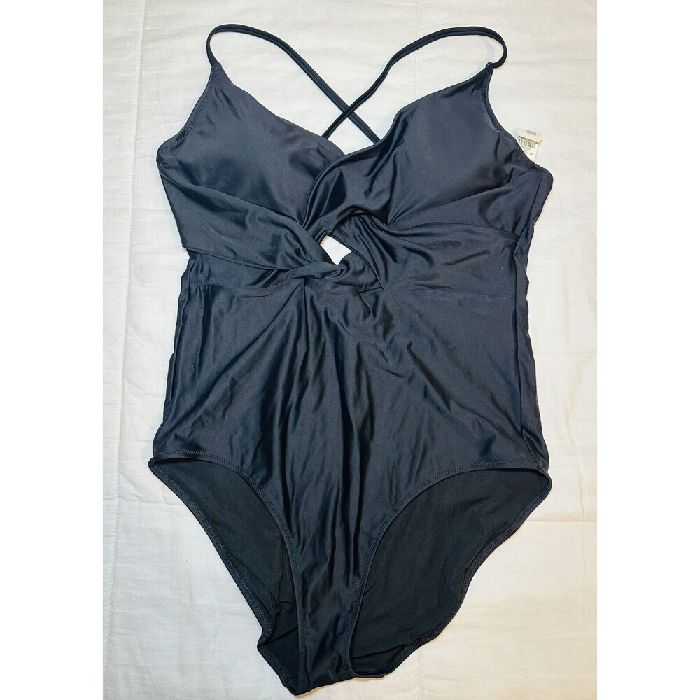 Aerie Black One-Piece Swimsuit